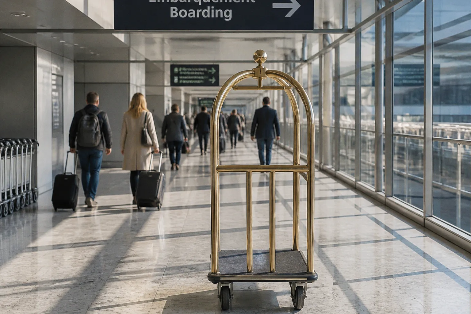 Coupe-file à Roissy : le concierge est-il indispensable ?